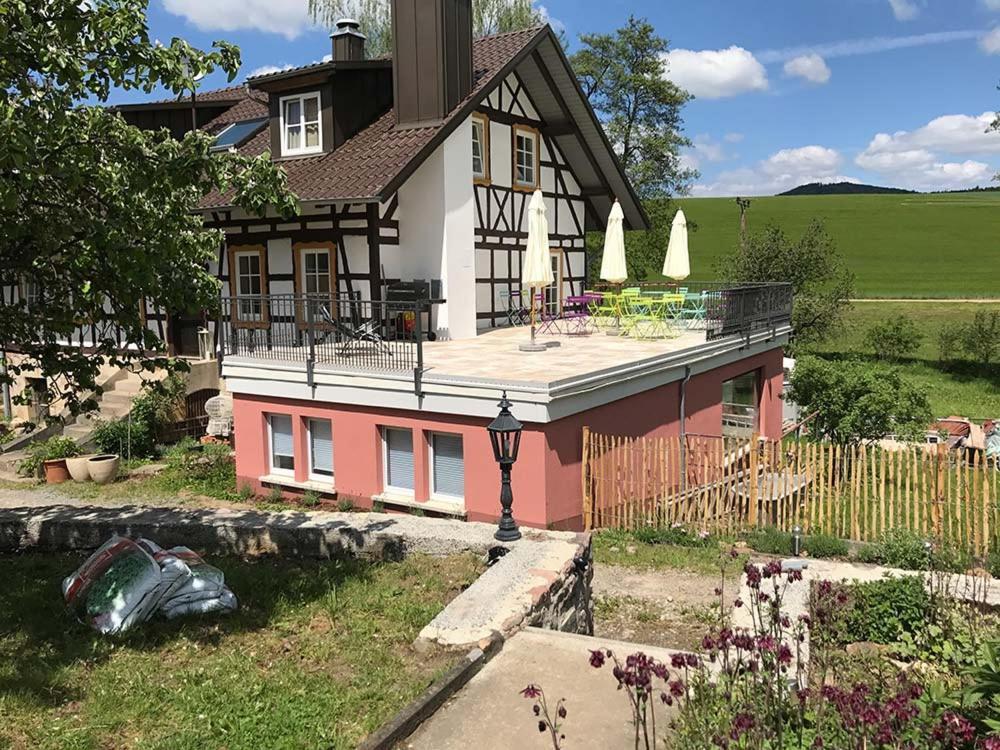 Ferienwohnungen Grundmuehle Nordheim vor der Rhön Esterno foto